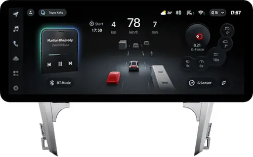 Магнитола для Toyota Camry 50 2011-2014 (рамка серебро) - Teyes CC4PRO монитор 12.3" 2K QLED + рамка 10, Android 13, Быстрейшая, Snapdragon 778G, ИИ, CarPlay, DSP, 4G SIM-слот