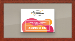 Рамка 30x100 для постера и фотографий