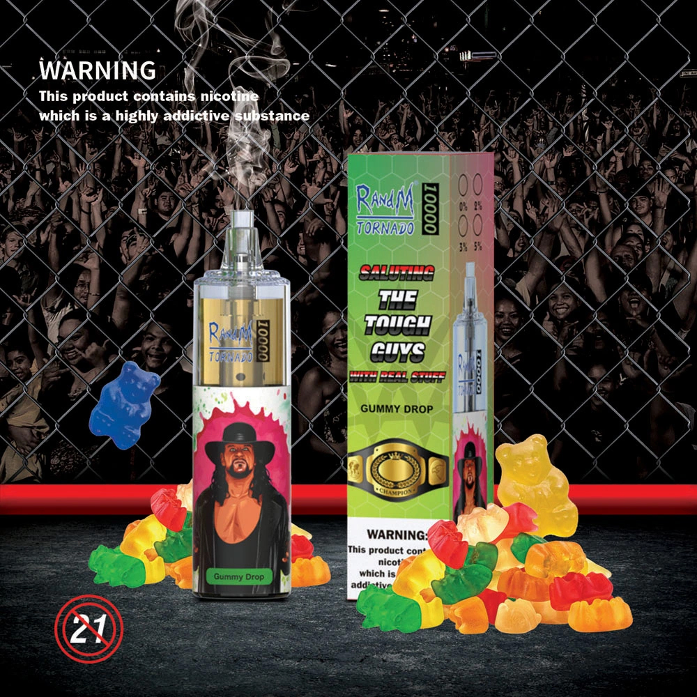 RandM Tornado 10000 - Gummy Drop (5% nic)
