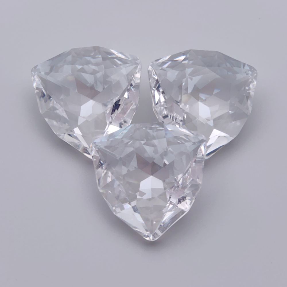 Триллиант Swarovski 4706, цвет Хрусталь/Свечение (Crystal Ignite)