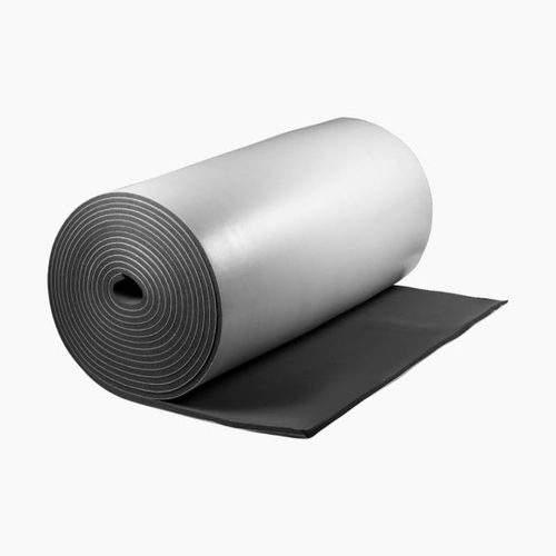 Рулон из вспененного каучука K-FLEX ST AD с покрытием IN CLAD Grey Тмакс=110°C черный самоклеящийся