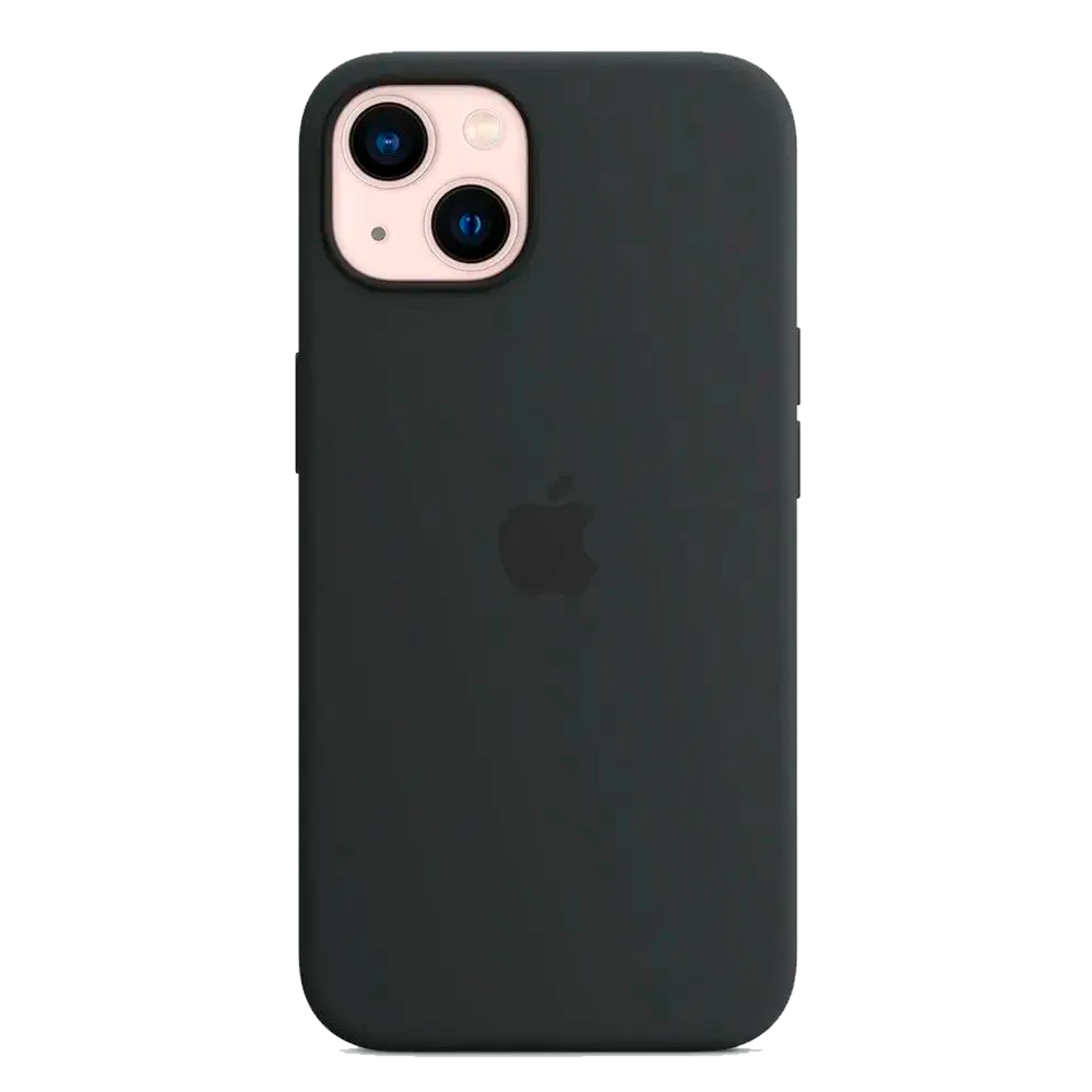 Силиконовый чехол с поддержкой MagSafe Apple Silicone Case для iPhone 13 mini, Midnight (Темная ночь)