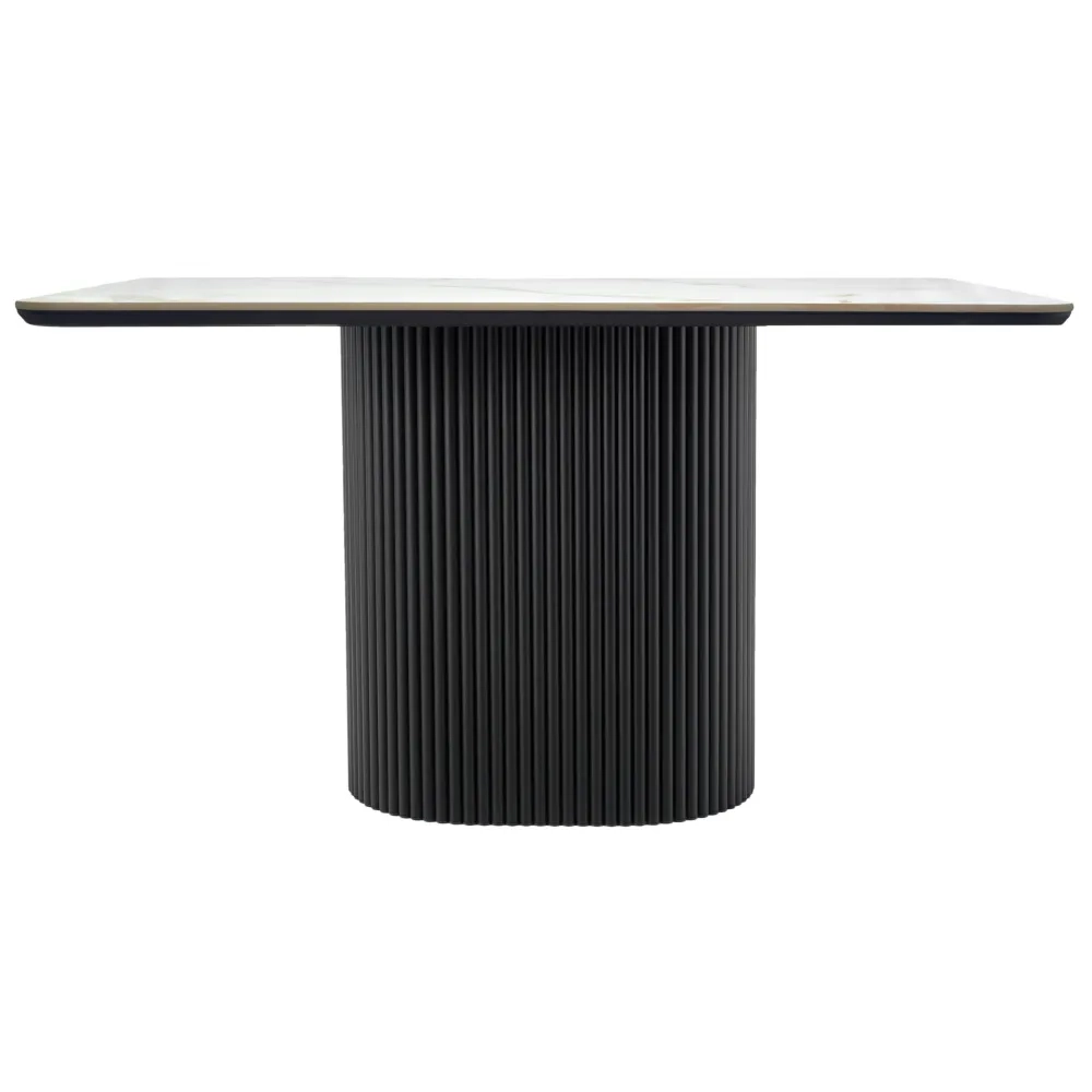 Стол Bradex Home Festa 140x85x77см, керамогранит Calacatte gold