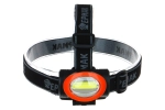 Фонарь ЕРМАК налобный 5 Вт COB LED, 3xAAA, 6,8х4 см 198-056