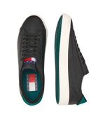 Кожаные кроссовки Tommy Jeans - черный(EM0EM01066)