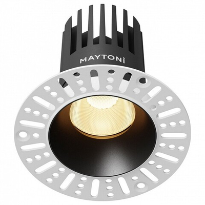 Встраиваемый светильник Maytoni Dip DL121-15W-2.7K-TRS-B