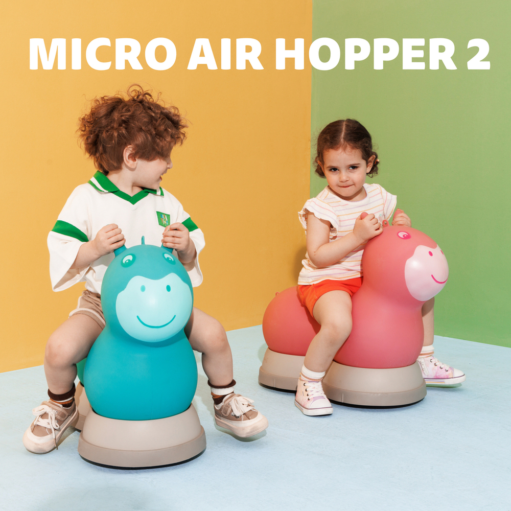 Надувной прыгун-каталка Micro Air Hopper II, синий