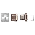 Замок портфельный 30х35 мм, никель, Hobby&Pro, 1 шт