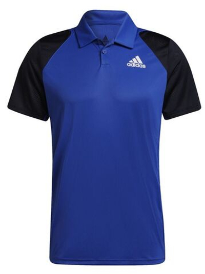 Мужское поло теннисное Adidas Club Polo - blue/legend ink/white