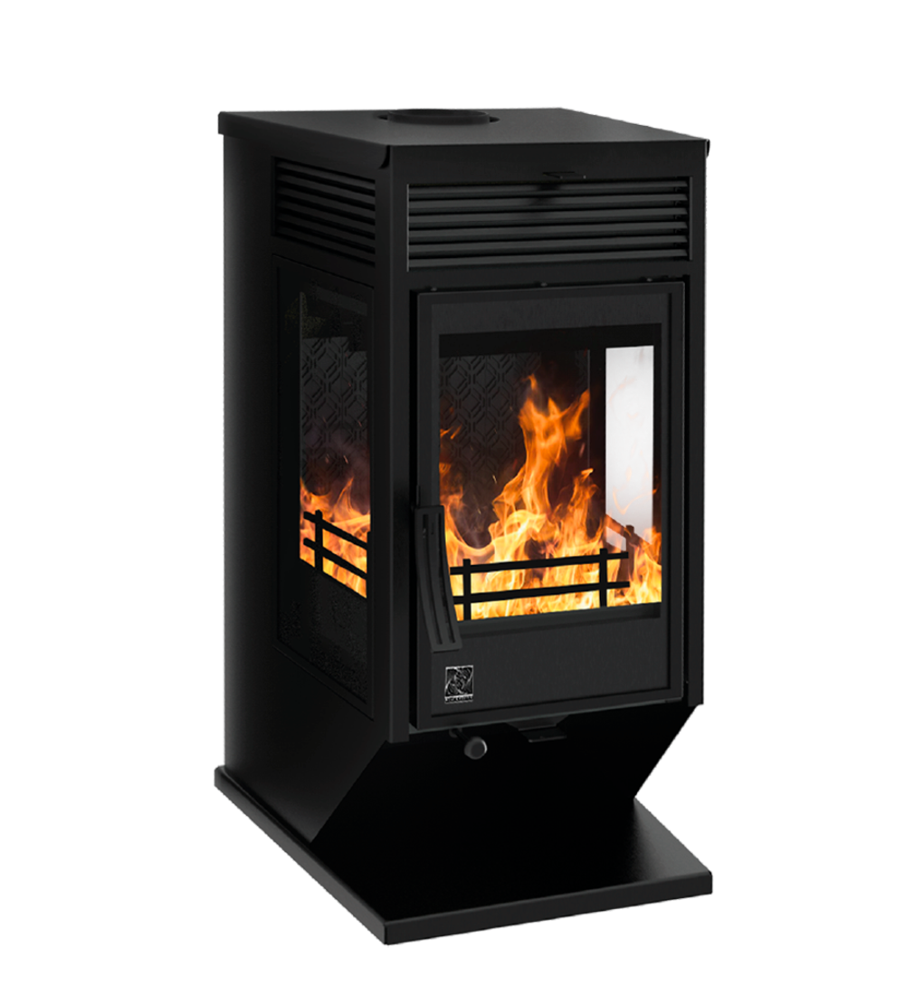 Печь-камин Hors-9 (Black Stove) до 225 м3
