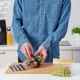 Набор зип пакетов IKEA ISTAD (ИСТАД), 1 / 0,4 л, 60 шт