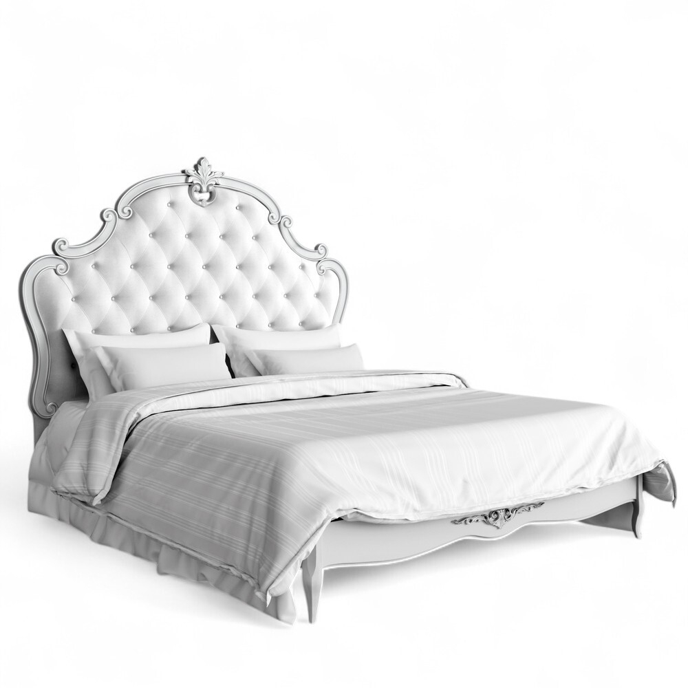Кровать с мягким изголовьем 160*200 A536