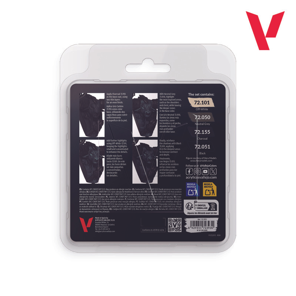Game Color: Black Color Set