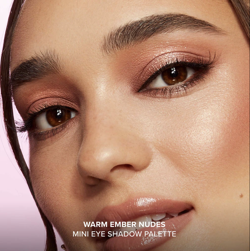 Палетка теней Too Faced Born This Way Mini Eye Palette Warn Ember Nudes