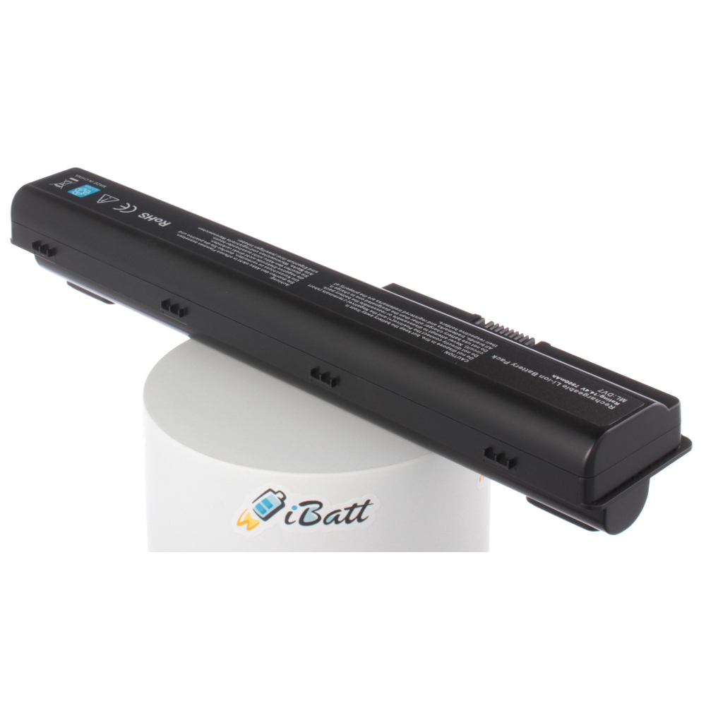 Аккумулятор iBatt 7800mAh, для HP- Pavilion dv7-3050er dv8-1010er dv7-3129er dv7-1175er dv7-1090er dv8-1250er
