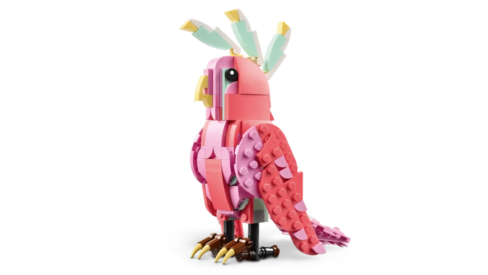 Конструктор LEGO Creator 31170 Дикие животные: Розовый фламинго, 3в1