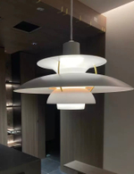 Pendant design lamp PH 5 by Louis Poulsen (White)