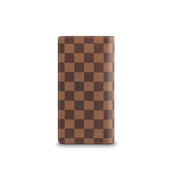 Бумажник Louis Vuitton Brazza коричневый