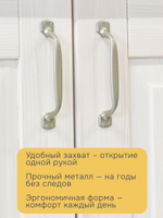 Кухонный модуль, 80х32х75, Стокгольм Светлый, навесной, 2 двери, из массива дерева, белый