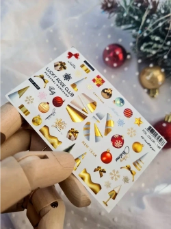 Lucky Rose Слайдеры наклейки для ногтей Foil 165
