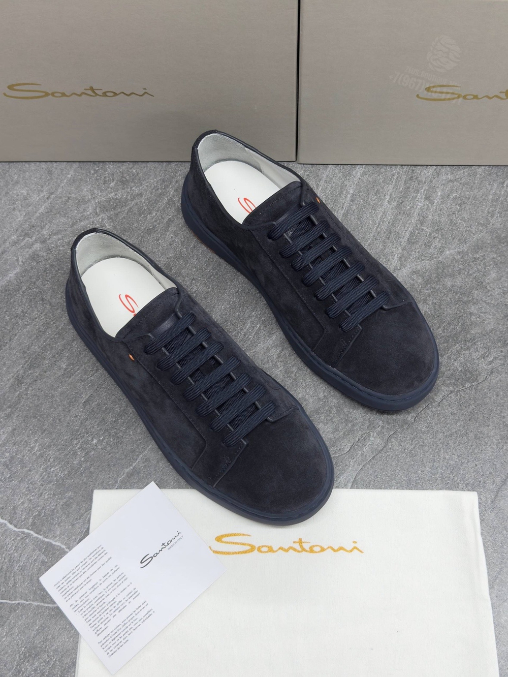 Кроссовки Santoni Cleanic