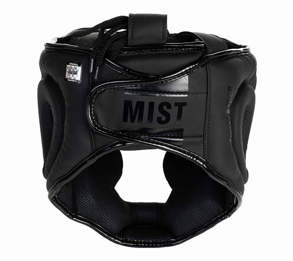 Шлем боксерский Clinch Mist Full Face черный C144