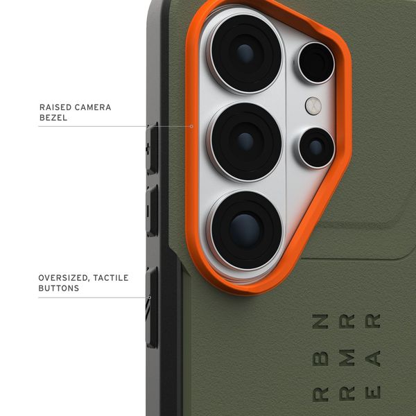 Чехол Uag Civilian Case для Galaxy S26 Ultra, Оливковый/Оранжевый | Olive Drab/Orange