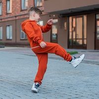 Комбинезон с клапаном и капюшоном "Терракот" подростковый утепленный