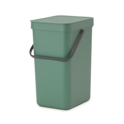 Brabantia Контейнер для мусора Sort & Go 12л зеленый 129803