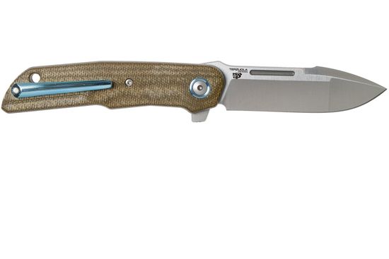 Складной нож MKM "CLAP" MKM/LS01 GC c клинком из стали Böhler M390 Microclean®, рукоять микарта