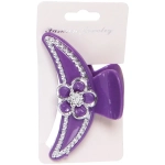 Заколка-краб для волос на блистере «Emily Collection - Lili», микс 6 цветов, 7,5см