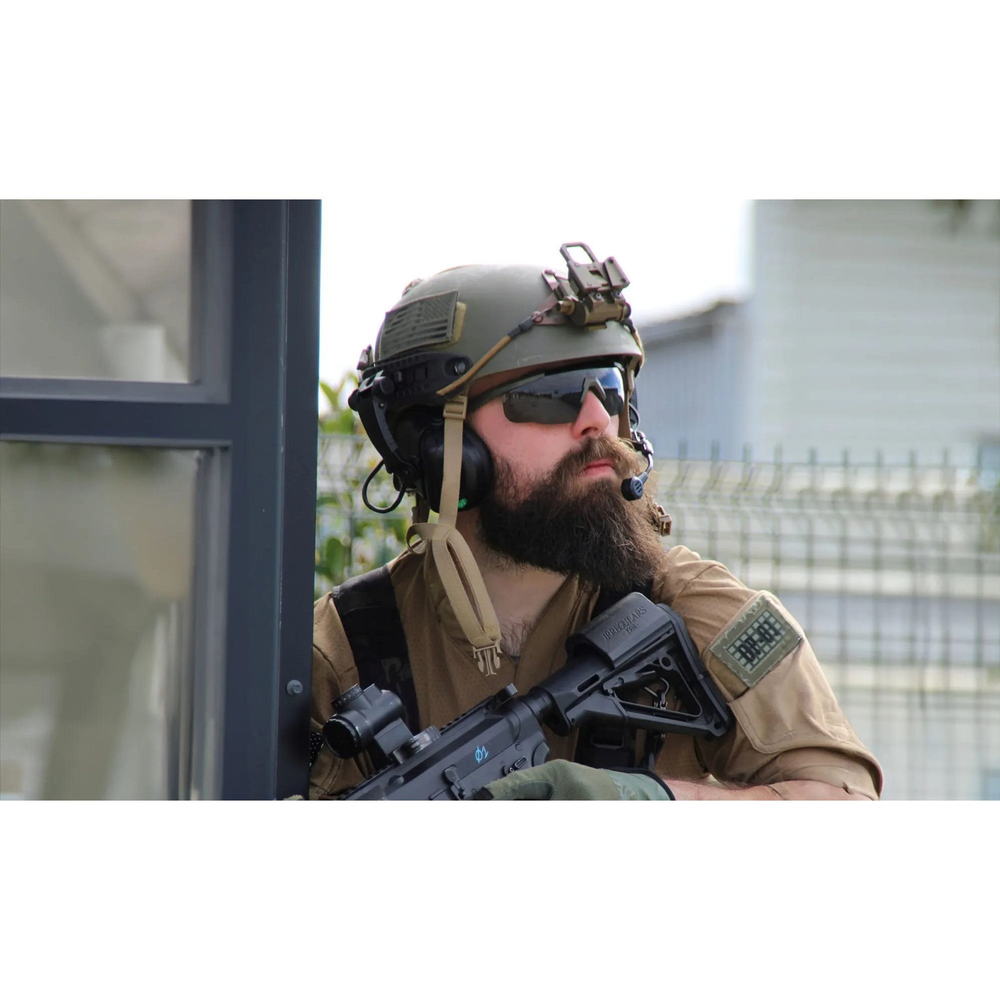 Очки солнцезащитные WILEY X Tactical sunglasses SABER ADVANCED set 3 lenses OLIVE frame