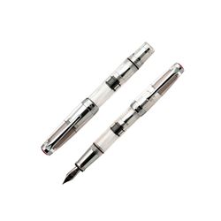 Ручка перьевая TWSBI Diamond Mini AL серебристая с пером F (M7445010)