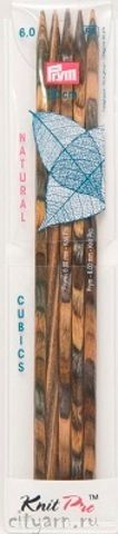 Prym Cubics Спицы чулочные (дерево), № 4, 20 см