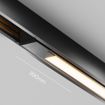 Трековый светодиодный светильник Maytoni Exility X Basis TR240-2-18W3K-B