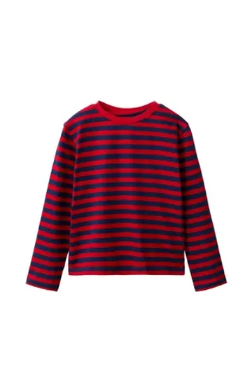 ZARA ФУТБОЛКА В ПОЛОСКУ С ДЛИННЫМИ РУКАВАМИ, ПОЛОСКИ