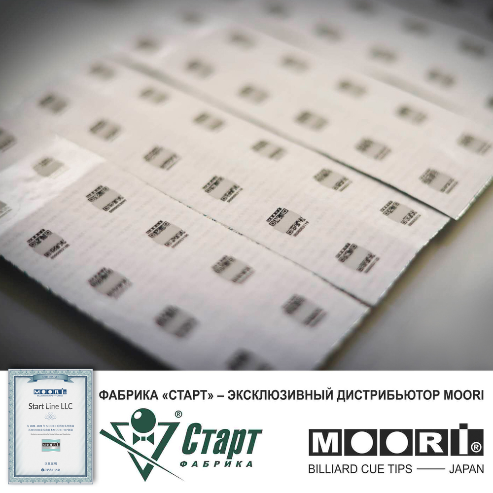 Наклейка MOORI Regular Q 12 мм