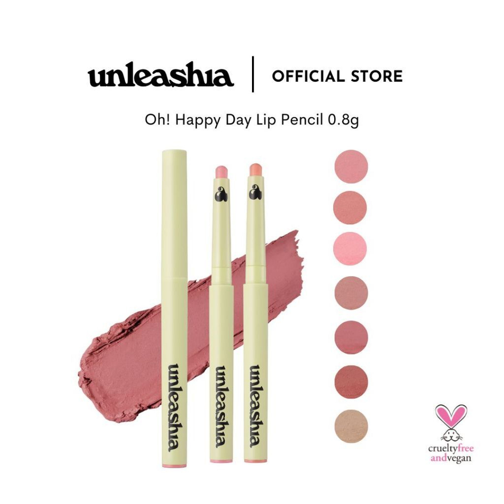 UNLEASHIA Oh! Happy Day Lip Pencil - Пудровый карандаш для губ