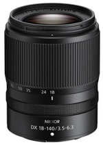 Объектив Nikon 18-140mm f/3.5-6.3 VR Nikkor Z DX, автоматическая фокусировка