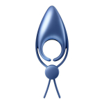 Голубое эрекционное лассо 2,2см с вибрацией Satisfyer Sniper Ring Blue