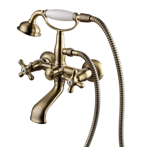 LEMARK Vintage Смеситель для ванны с коротким изливом, бронза LM2812B