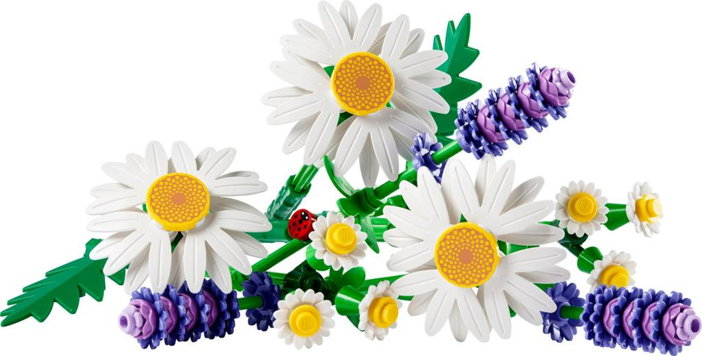 Конструктор Лего Ботаникалс Ромашки 11508 | LEGO Botanicals Daisies | декоративный набор с цветами 133 деталей 9+