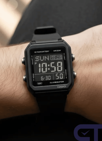 Casio W-221H-1B — унисекс наручные часы
