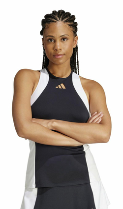 Женский топ теннисный Adidas Tennis Premium Tank Top - black/white