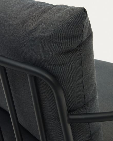 Bramant Кресло из стали с черной отделкой La Forma Испания 