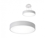 05480,01 Светильник Медина белый d80 h10 Led 90W (4000K) 2 типа крепления: потолочное и подвесное. ТМ Kink Light