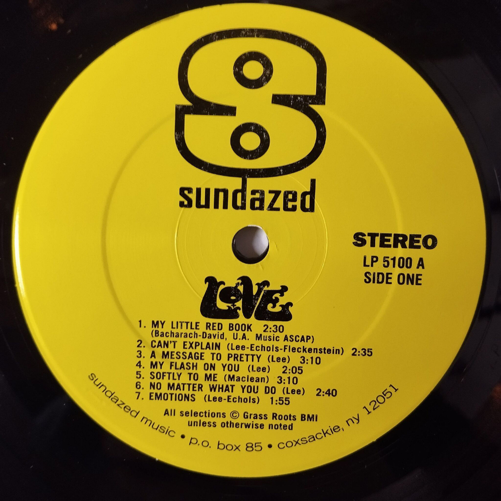 Винтажная виниловая пластинка LP Love (USA 2001)