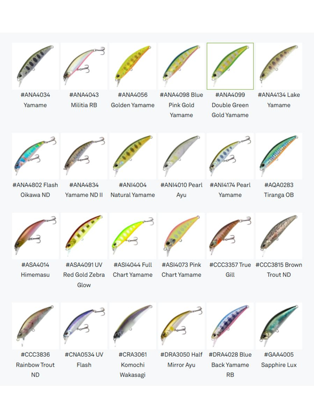 Воблер DUO Spearhead Ryuki 60 S, CCC3815 Brown Trout ND