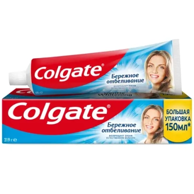 Colgate Зубная паста Бережное отбеливание 100мл