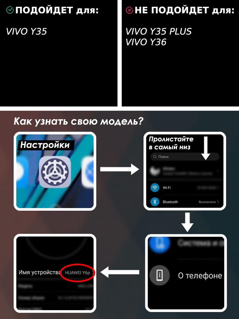 Стильный глянцевый чехол для VIVO Y35 с кольцом-подставкой и бархатной подкладкой